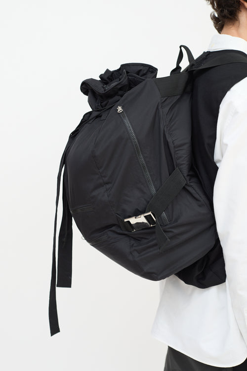 Craig Green X Bjorn Borg FW 2016 Black Drawstring Backpack