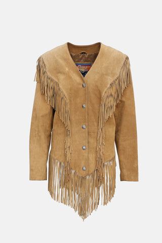 VSP Archive Suede Fringe Jacket