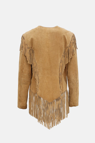 VSP Archive Suede Fringe Jacket