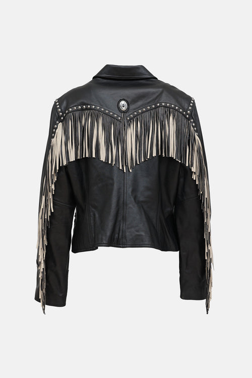 VSP Archive Fringe Leather Jacket