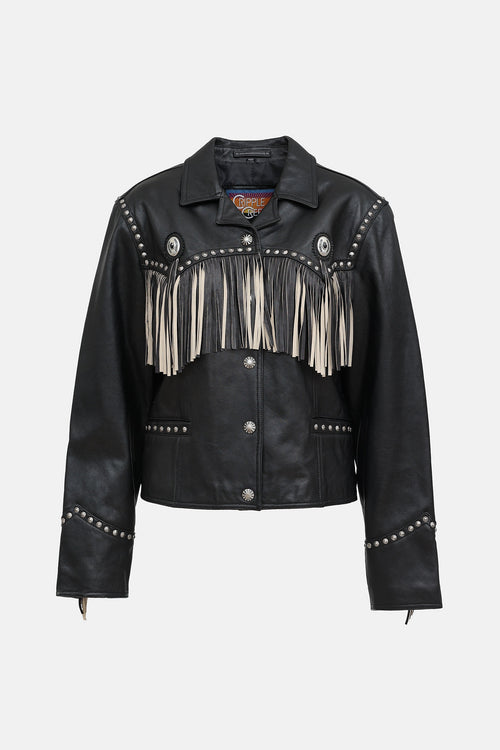 VSP Archive Fringe Leather Jacket