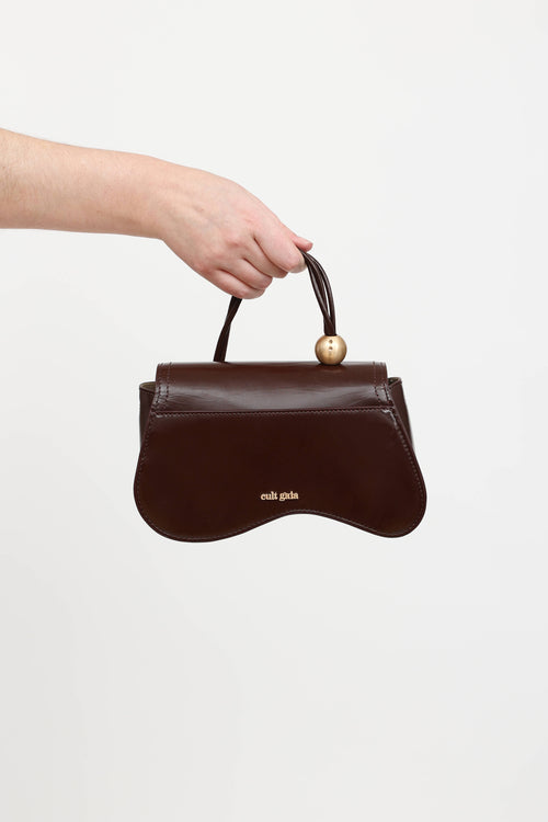 Cult Gaia Leather Kazia Bag