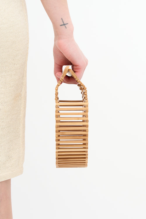 Cult Gaia Bamboo Gaia's Ark Mini Bag