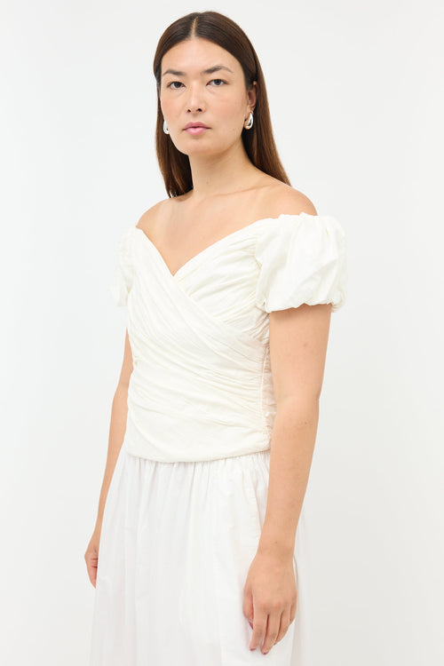 Cult Gaia Helene Gathered Top