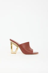 Cult Gaia Leather Astraea Sandal