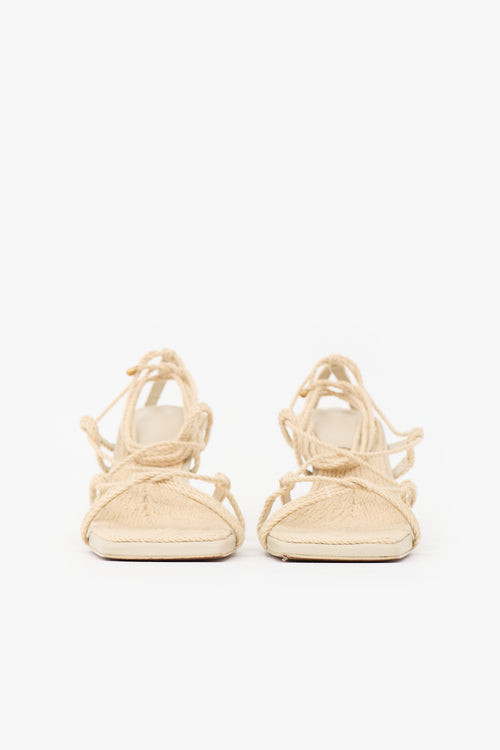 Cult Gaia Raffia Raisa Sandal