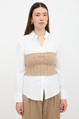 Cult Gaia Virginie Knit Tube Top