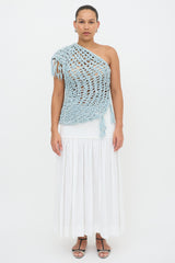 Cult Gaia Crochet Owen Top