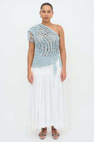 Cult Gaia Crochet Owen Top