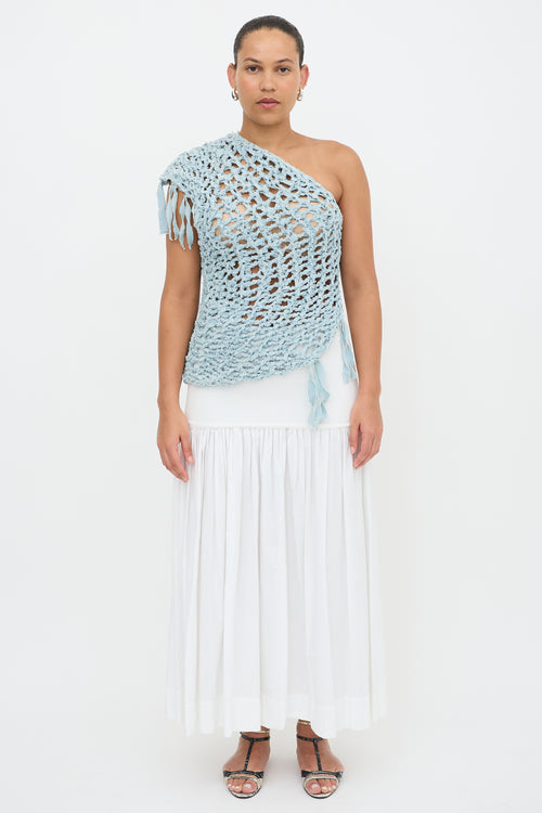 Cult Gaia Crochet Owen Top