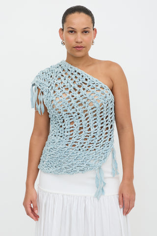 Cult Gaia Crochet Owen Top