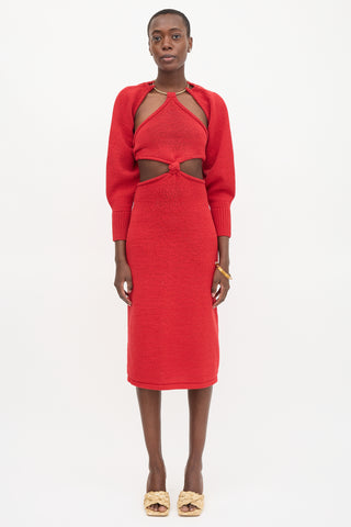 Cult Gaia Knit Salima Dress