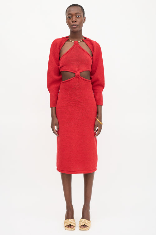 Cult Gaia Knit Salima Dress