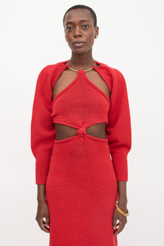 Cult Gaia Knit Salima Dress