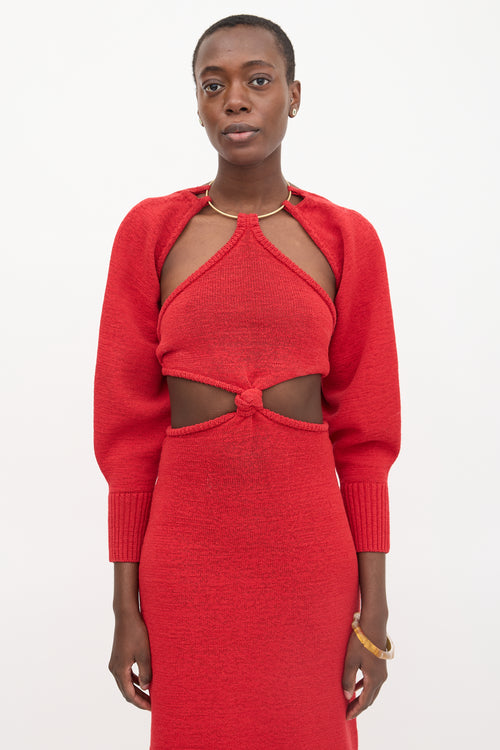 Cult Gaia Knit Salima Dress