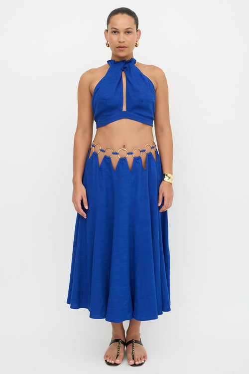 Cult Gaia Linen Co-Ord Set