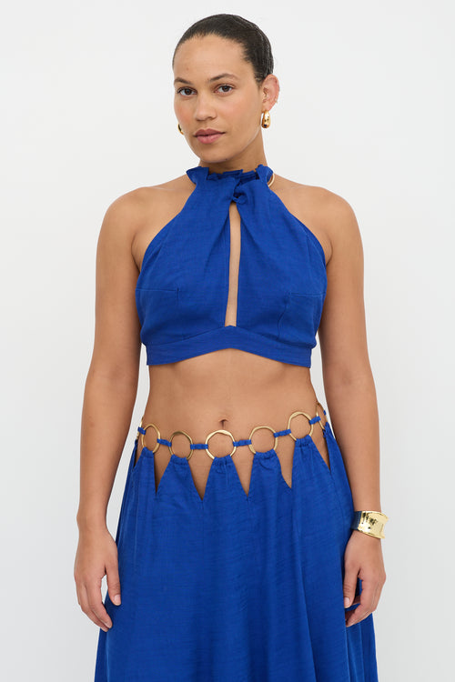 Cult Gaia Linen Co-Ord Set