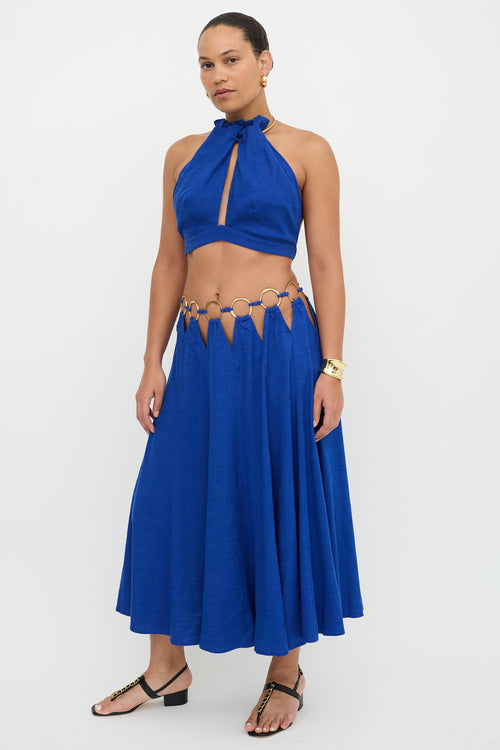 Cult Gaia Linen Co-Ord Set