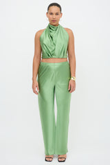 Cult Gaia Satin Co-Ord Set