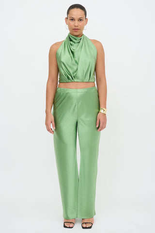 Cult Gaia Satin Co-Ord Set