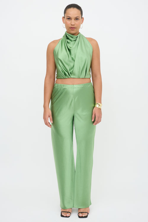 Cult Gaia Satin Co-Ord Set