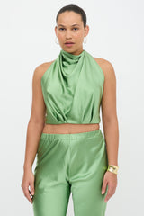 Cult Gaia Satin Co-Ord Set