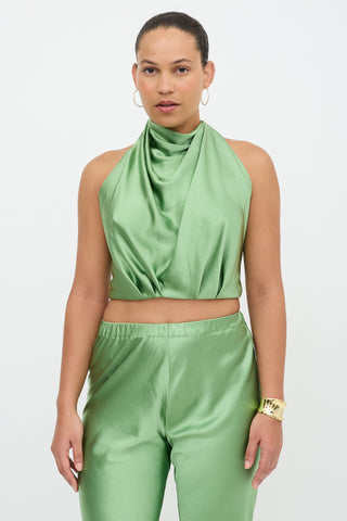 Cult Gaia Satin Co-Ord Set