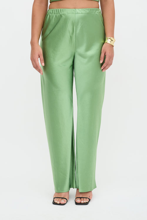 Cult Gaia Satin Co-Ord Set