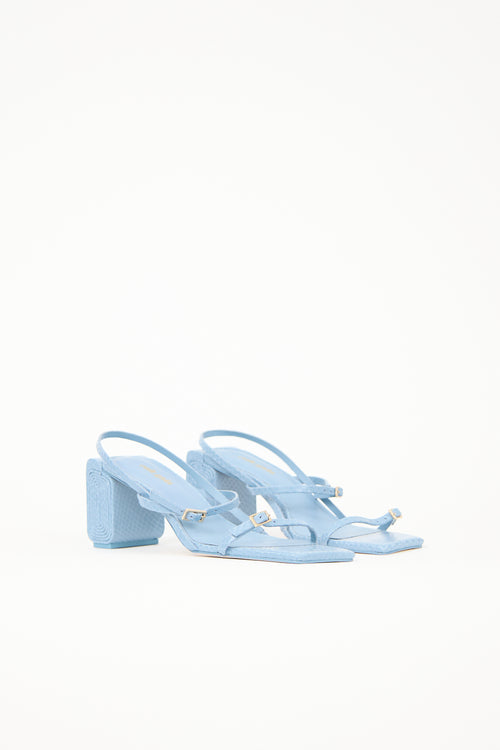Cult Gaia Leather Maeve Sandal
