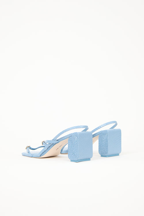 Cult Gaia Leather Maeve Sandal