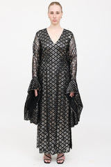 VSP Archive Sequin Mesh Gown
