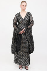 VSP Archive Sequin Mesh Gown