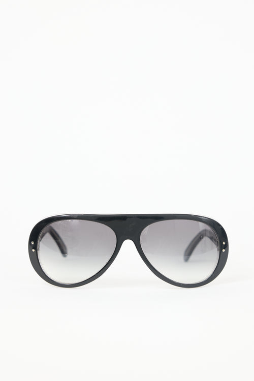 Cutler and Gross M0861 Aviator Sunglasses