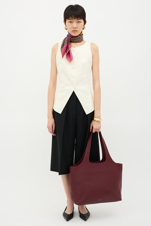 Cuyana Leather System Tote Bag