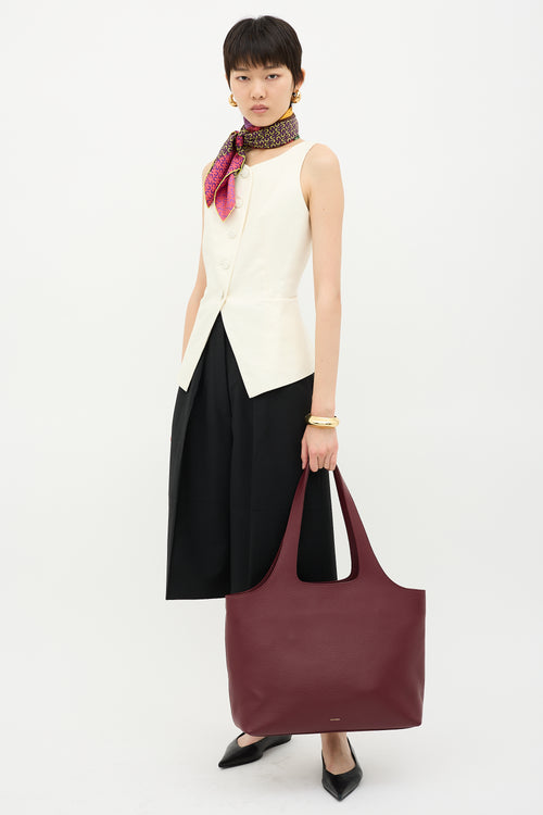 Cuyana Leather System Tote Bag