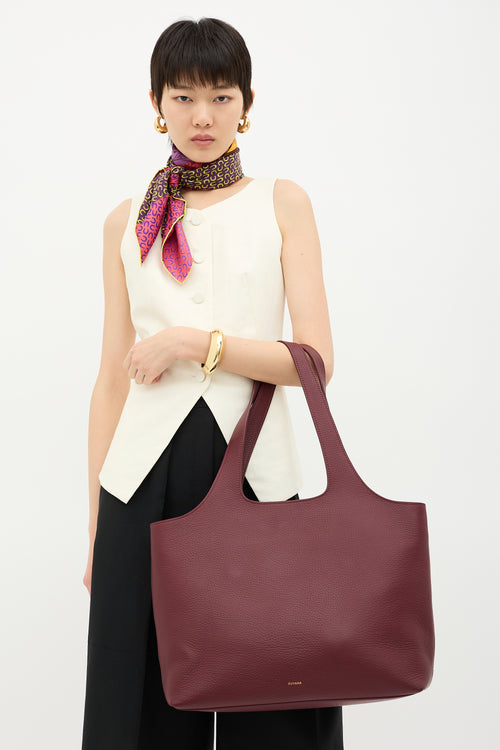 Cuyana Leather System Tote Bag