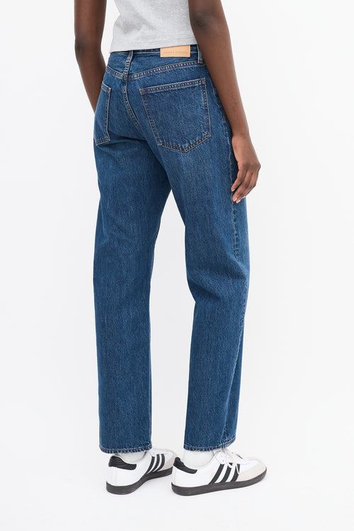 Denim Forum Medium Wash 90s Marlo Hi-Rise Baggy Jeans