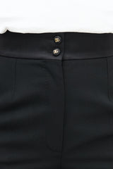 Dolce & Gabbana Lace Cuff Straight Trouser