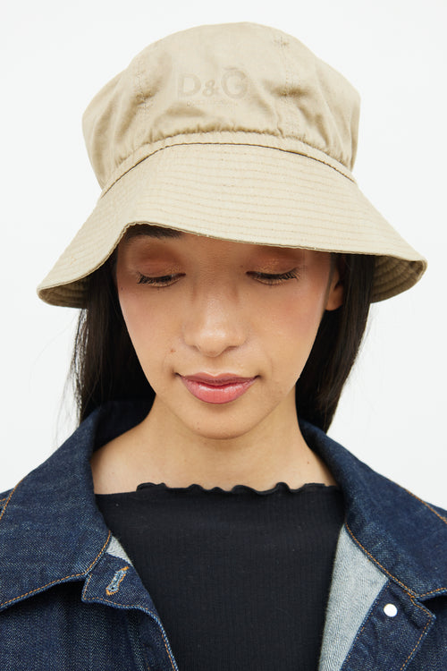 Dolce & Gabbana Beige Bucket Hat