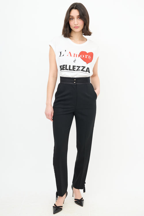 Dolce & Gabbana L'Amore Oversized Tank Top