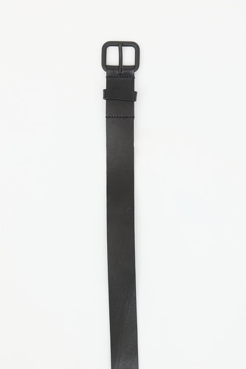 Diesel Leather Logo Belt