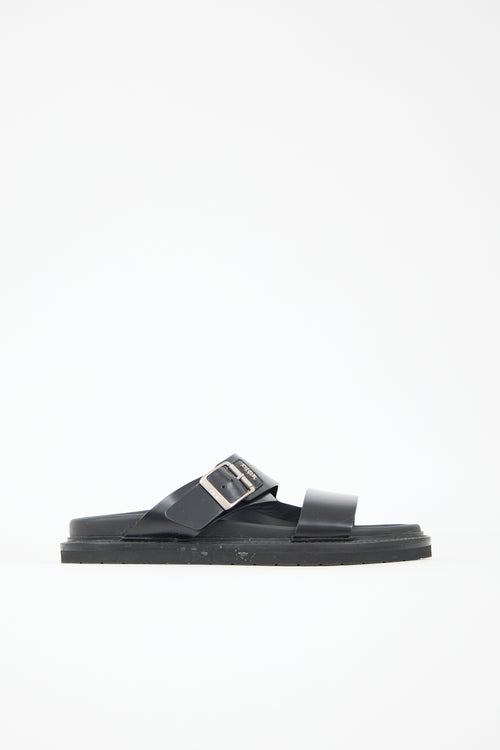 Dior Leather Aqua Sandal