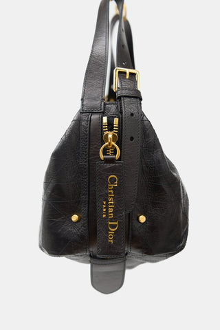 Dior Crinkled Leather D-Journey Bag