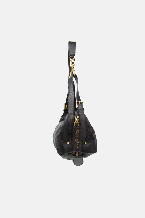 Dior Crinkled Leather D-Journey Bag