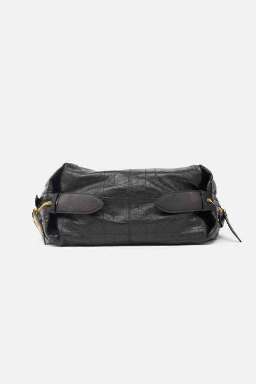 Dior Crinkled Leather D-Journey Bag