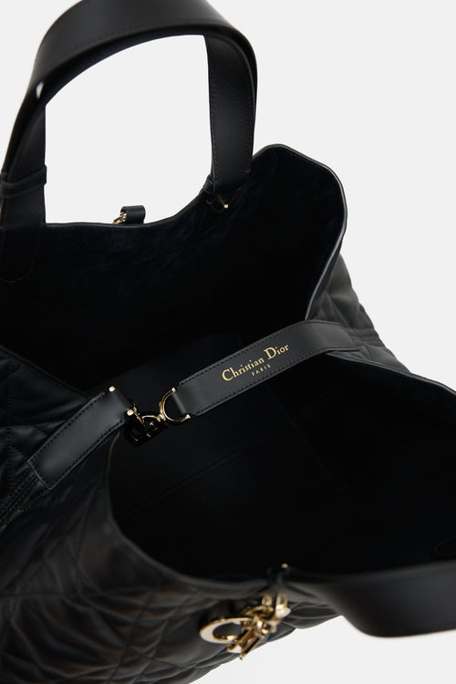 Dior Leather Macrocannage Toujours Bag