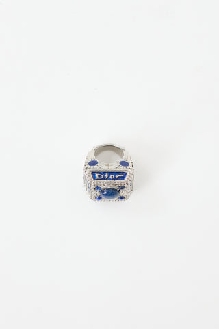 Dior FW 2002 Gem Logo Ring