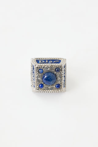 Dior FW 2002 Gem Logo Ring