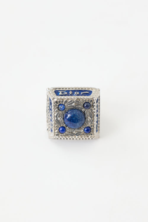 Dior FW 2002 Gem Logo Ring