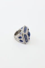 Dior FW 2002 Gem Logo Ring